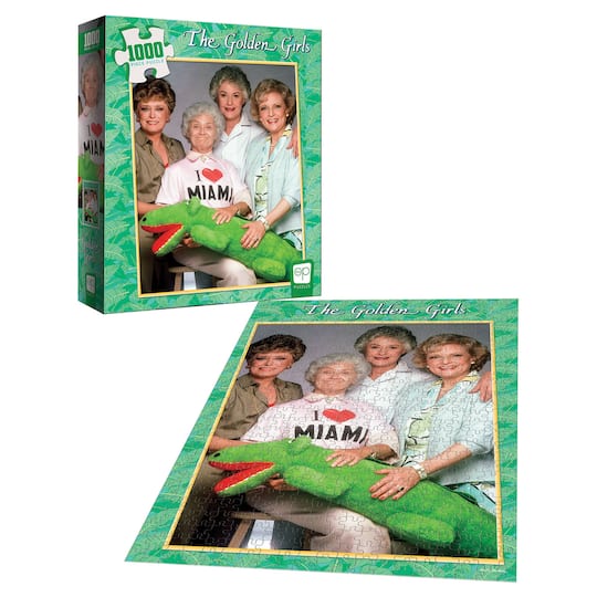 USAopoly The Golden Girls &#x22;I Heart Miami&#x22; 1000 Piece Puzzle